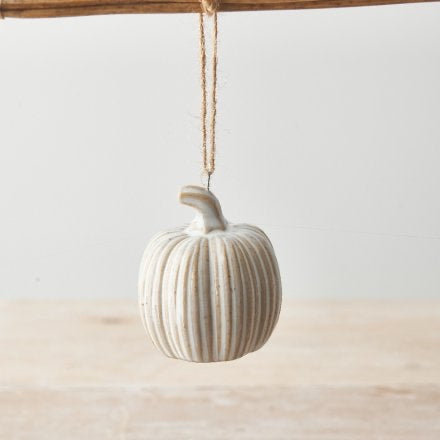 Farmhouse Style Hanging Pumpkin