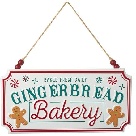 Gingerbread Bakery Hanging Sign