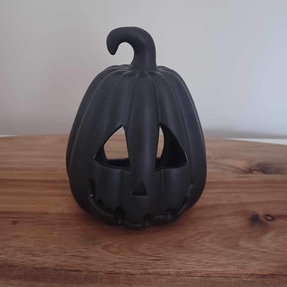 Black Pumpkin Lanterns.