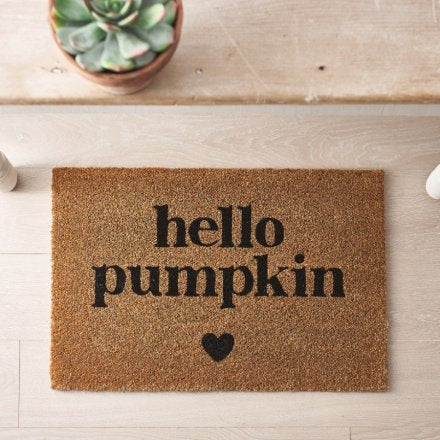 ‘Hello Pumpkin’ doormat